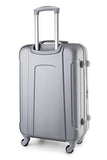 Travelcross Victoria Lightweight Hardshell Spinner Luggage (Silver, 2-Piece Set (20''/28''))