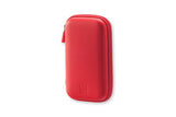 Moleskine Journey Travel Hard Pouch, Small, Scarlet Red