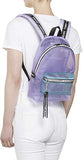 Tommy Jeans Logo Tape Mini Mesh Womens Backpack One Size Pastel Lilac