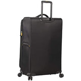 Lucas Ultra Lightweight Midsize Softside 24 Inch Expandable Luggage With Spinner Wheels (24In,