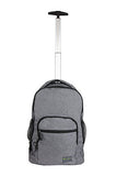 ecogear Laptop Rolling Dhole Backpack, Heather Grey One Size