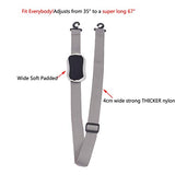 Heavy-Duty Clear Tote Bag NFL Stadium Approved 12" X 12" X 6" With Extra 3 Pockets & Long Shoulder Strap, Perfect for Work School Sports Games and Concerts (GREY)