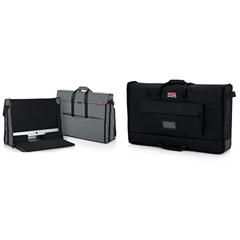 Gator Cases Creative Pro Series Nylon Carry Tote Bag for Apple 27" Computer & Cases Padded Nylon Carry Tote Bag for Transporting LCD Screens, Monitors and TVs Between 27" - 32"; (G-LCD-TOTE-MD)