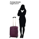Travelpro Crew Versapack Max Carry-on Exp Spinner, perfect Plum