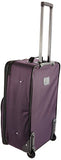 Rockland Luggage 2 Piece Set, Purple, One Size