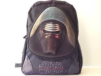 Star Wars The Force Awakens Episode 7 Kylo Ren Black Large 3D Backpack