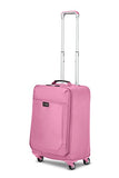 Biaggi Leggero 22" Foldable Spinner Carry On, Pink