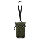 Darling'S Baby Owl Multi-Purpose Pouch Waist Bag With Lanyard & Metal Buckle Olive