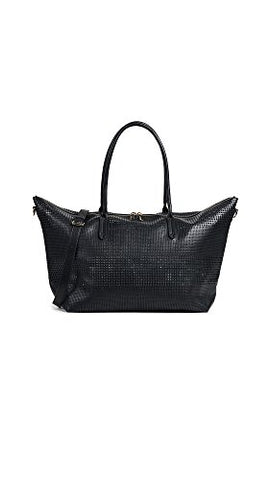 Deux Lux Women's Perforated Duffel Bag, Black, One Size