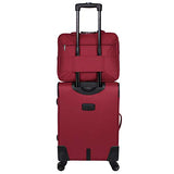 World Traveler Embarque Lightweight 2-PC Carry-On Luggage Set, Burgundy, One_Size