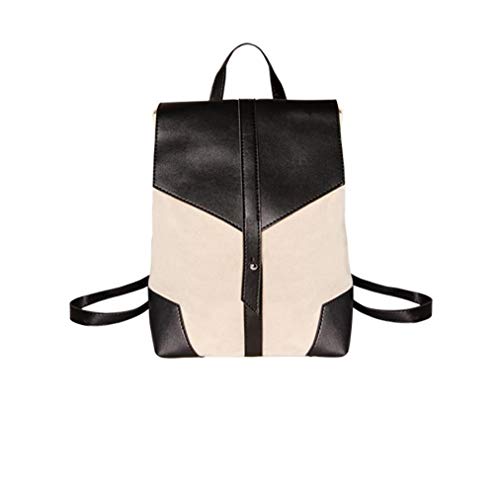 Deux Lux, Bags, Deuce Lux Demi Backpack Canvas Vegan Leather New