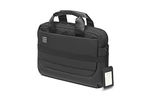 Moleskine ID Briefcase, Black - for Work, School, Travel & Everyday Use, Space for Devices, Tablet, Laptop, Chargers, Notebook Planner or Organizer, Secure Zipper