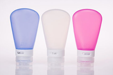 Tsj 2 Oz Squeezable Travel Bottles Tsa Approved Leak Proof Liquid Lotion Containers Small Soft