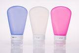 Tsj 2 Oz Squeezable Travel Bottles Tsa Approved Leak Proof Liquid Lotion Containers Small Soft