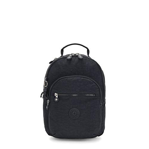 Kipling Women's Seoul Backpack, Blue Bleu, 10"L x 13.75"H 4.5"D