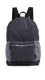 Herschel Supply Co. Men's Packable Daypack, Black Reflective, One Size