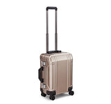 Zero Halliburton Geo Aluminum 3.0 Carry On 4-Wheel Spinner Luggage in Bronze