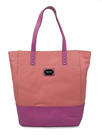 Essex Tote, Chic Pvc, Color Papaya/Pink