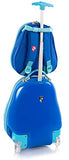 Travel Tots 18" Luggage with Backpack-Blue Jay-O/S