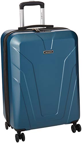 Samsonite Frontier Spinner Unisex Medium Blue Polycarbonate Luggage Bag Q12045002