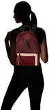 Calvin Klein womens Calvin Klein Lisa Nylon Front Zipper Pocket Backpack, merlot, One Size