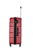 DUKAP Luggage Rodez Lightweight Hardside Spinner 28'' inches Red