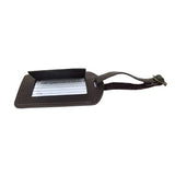 Piel Leather I.D. Tag, Chocolate, One Size
