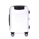 FUL Luggage Scribble, White