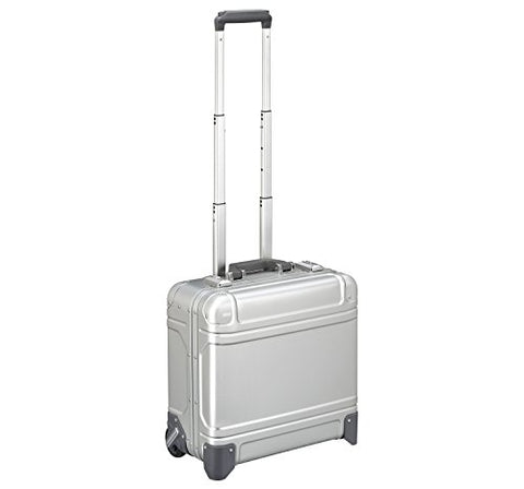 Zero Halliburton Geo Aluminum 3.0 17" Wheeled Travel Case Zrg2517 (Silver)