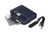 Moleskine Classic Slim Briefcase, Sapphire Blue
