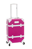 Rockland Stage Coach 20" Rolling Trunk, Magenta