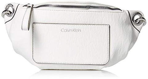 Calvin Klein Sonoma Bubble Lamb Novelty Belt Bag, white
