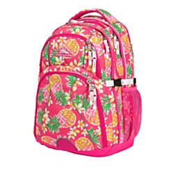 High Sierra(R) Swerve Backpack With 17" Laptop Pocket, Flamingo/Pink Pineapple
