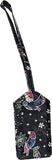 Vera Bradley Women's Iconic Luggage Tag Holiday Owls One Size