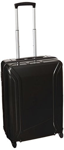 Zero Halliburton Air Ii 23 Inch 4 Wheel Sinner Travel Case, Black, One Size