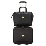 Delsey Paris Montrouge Briefcase, 46 cm, 18.8 liters, Black