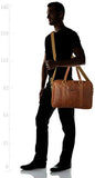 Addey Supply Company Leather Messenger Laptop Cross-Body Bag 15 X 4 X 11 inch Walnut