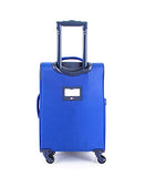 Tommy Hilfiger Winston Softside Expandable Spinner Luggage, Royal Blue, 20 Inch