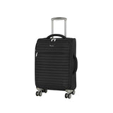 It Luggage 21.5" Quilte Lightweight Expandable Spinner, Black