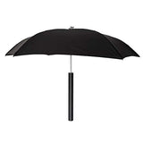Security Umbrella Short Self-defense Umbrella Portable Folding Umbrellas (Black)