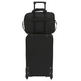 Travelers Club Euro II 3-Piece Softside Luggage Set, black