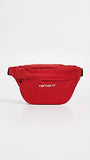 Carhartt WIP Men's Payton Hip Bag, Cardinal, Red, One Size