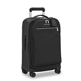 Briggs & Riley Unisex-Adult's Rhapsody Tall Carry-On Spinner, Black
