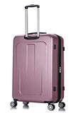 DUKAP Luggage Crypto Lightweight Hardside Spinner 28'' inches Rose Gold