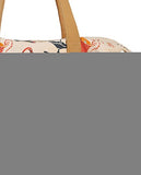 Teapot Time For Tea Print Picnic, Shopping Multi-Purpose Canvas Zipper Bag
