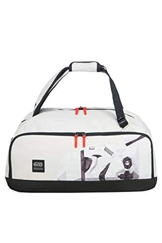 American tourister - Disney Grab'N'Go - Star Wars Backpack/Duffle Bag Gym Tote, 54 cm, 49 liters, Multicolour (Stormtrooper Geometric)