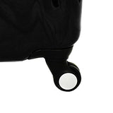 Chariot Belluno 3 Piece Hardside Lightweight Upright Spinner Luggage Set, Black, One Size