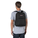 JanSport SuperBreak Backpack - School, Travel, or Work Bookbag with Water Bottle Pocket, Black