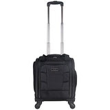 Kenneth Cole Reaction Rugged Roamer 18" Lightweight 4-Wheel Spinner 14.1" Laptop & Tablet Business Underseater Carry-On, Black