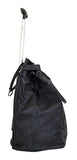 Trendy Flyer Computer/Laptop Rolling Bag 2 Wheel Case Plain Black